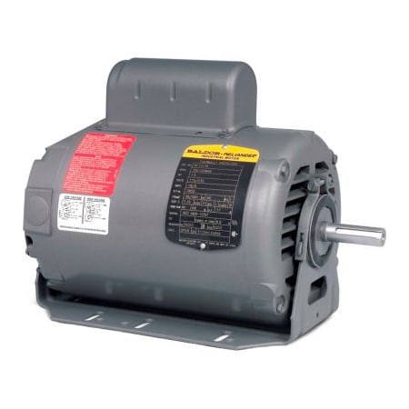 Baldor-Reliance Baldor-Reliance Motor RL1304A, .5HP, 1725RPM, 1PH, 60HZ, 56, 3418L, OPEN, F1, N RL1304A